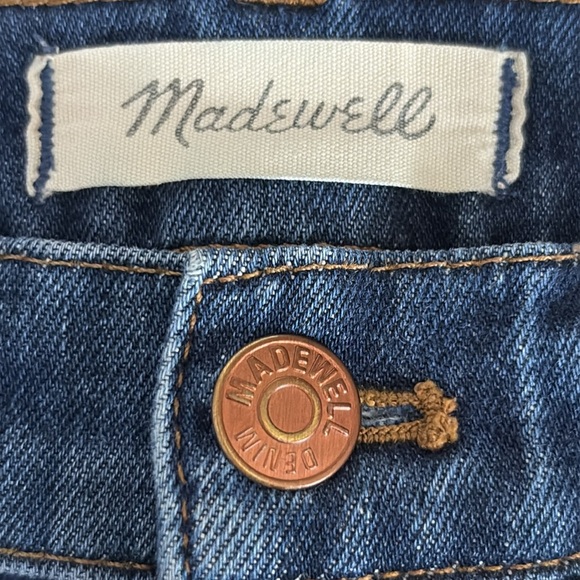 Madewell The Slim Boyjean Raw Hem Edition Creston Wash - Size 25 - Picture 6 of 9